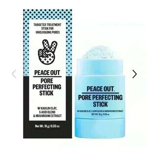 NWT Peace Out AHA Pore & Blackhead Exfoliator Multitasking Treatment Stick